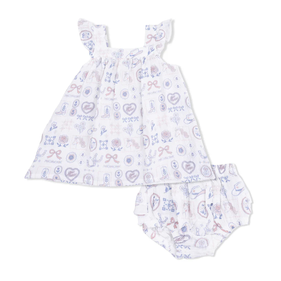 Country Western Heirlooms Sundress & Bloomer