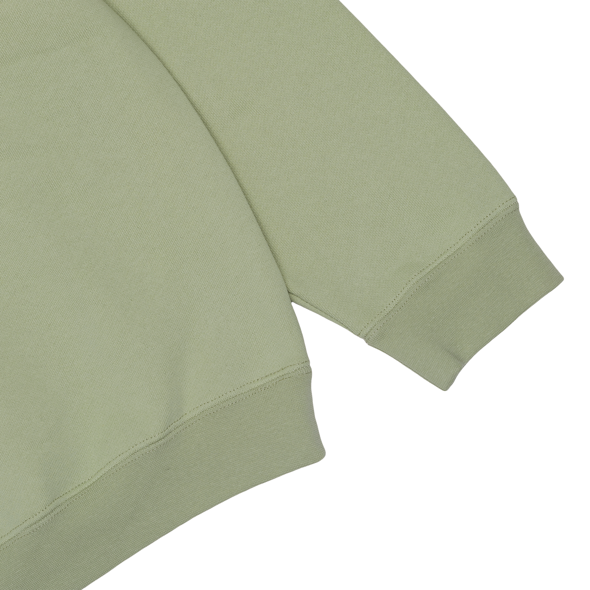 600 GSM 'Matcha' Fleece Crewneck
