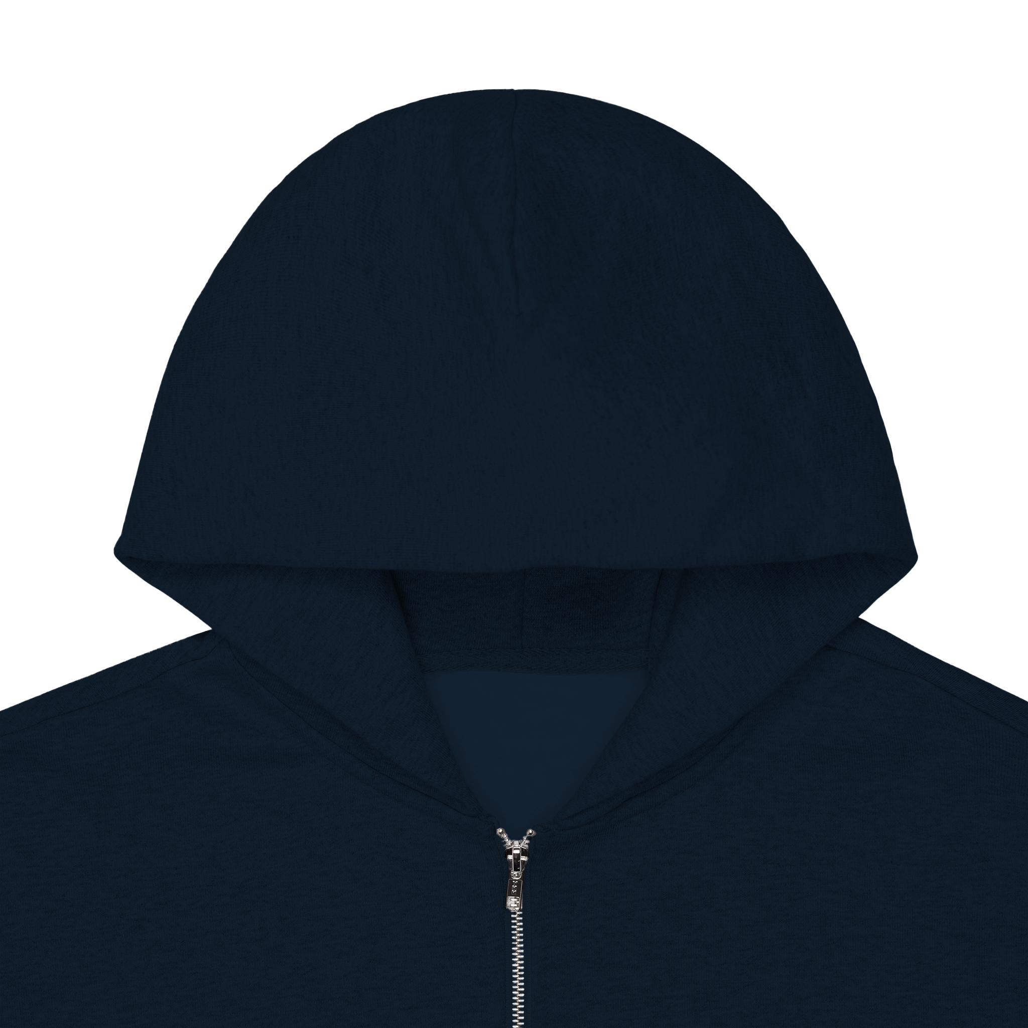 600 GSM 'Dark Navy' Zip-Up Hoodie