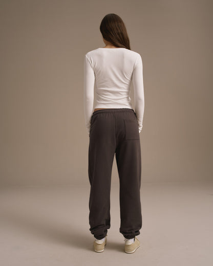 AS Sweatpants - Washed Coffee Bean
