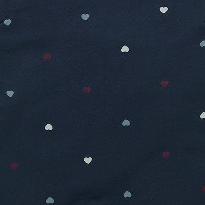 Hearts Kangaroo Pocket Jumpsuit