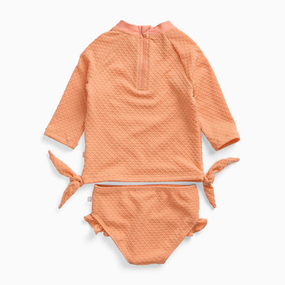 Coral Tide Rash Vest & Frilled Bottoms Swimsuit