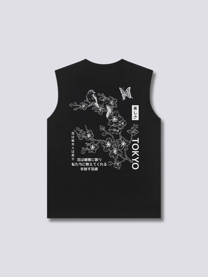 Sakura Bloom Tank Top
