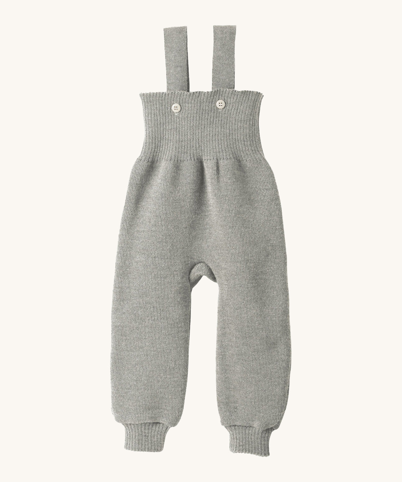 Disana Merino Wool Dungarees - Grey