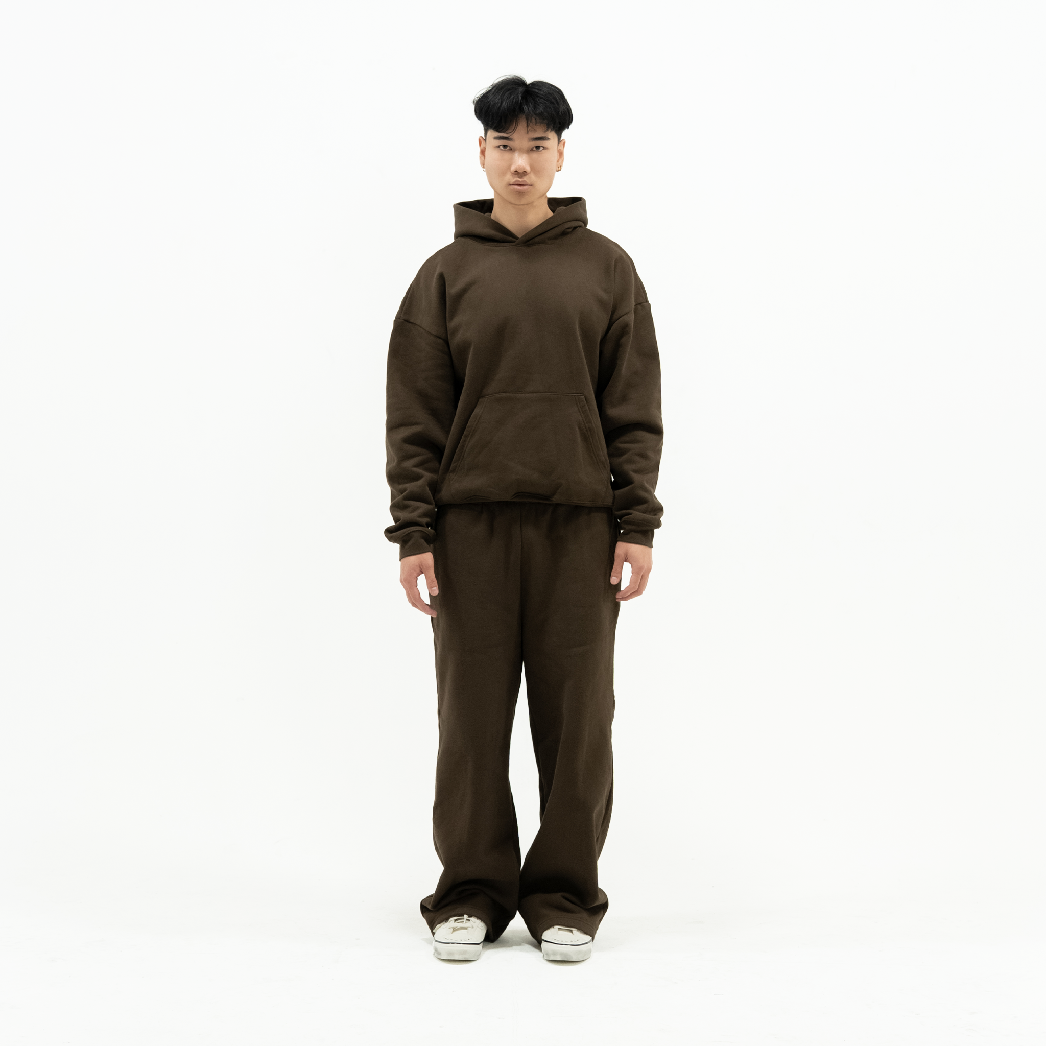 600 GSM 'Espresso' Core Hoodie