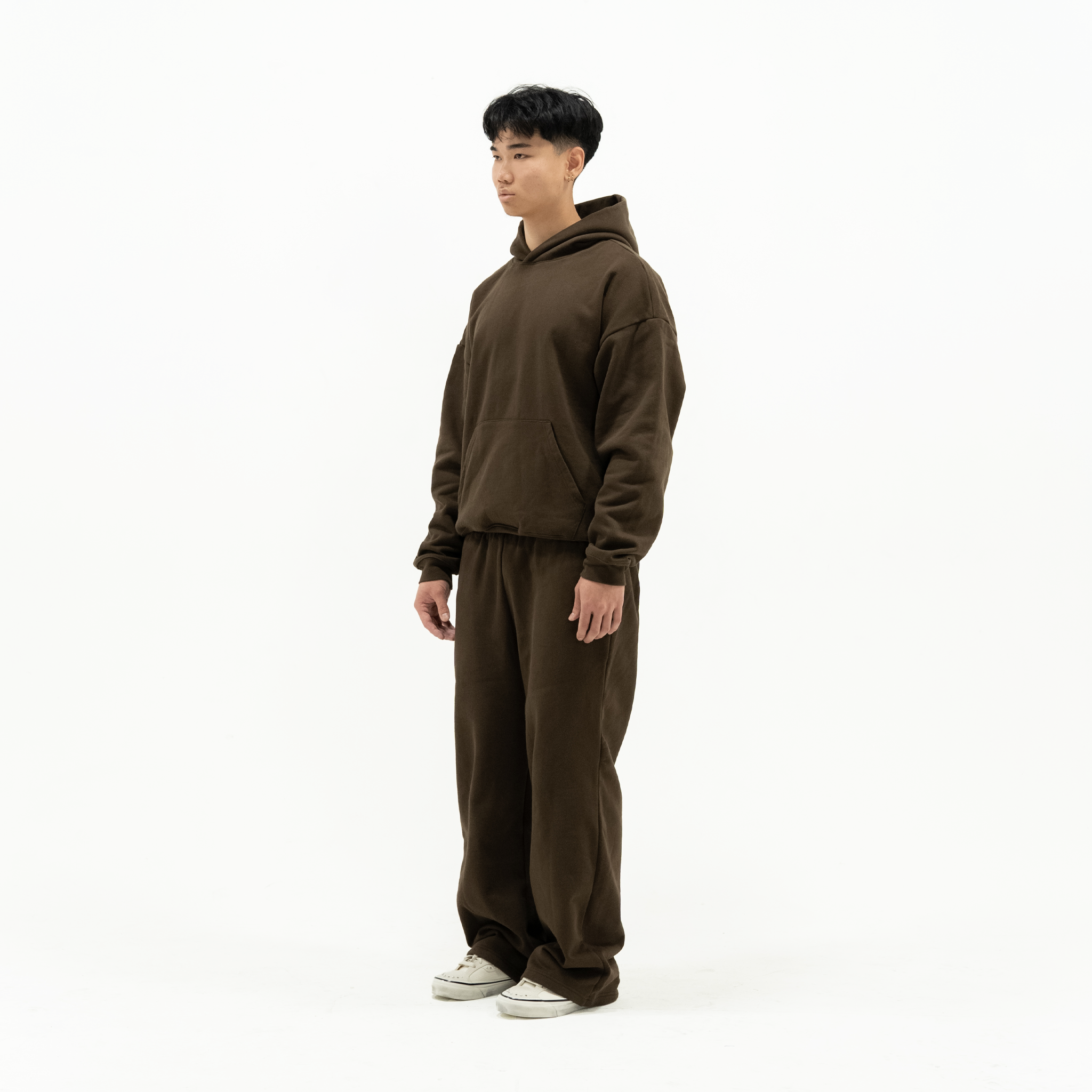 600 GSM 'Espresso' Core Hoodie