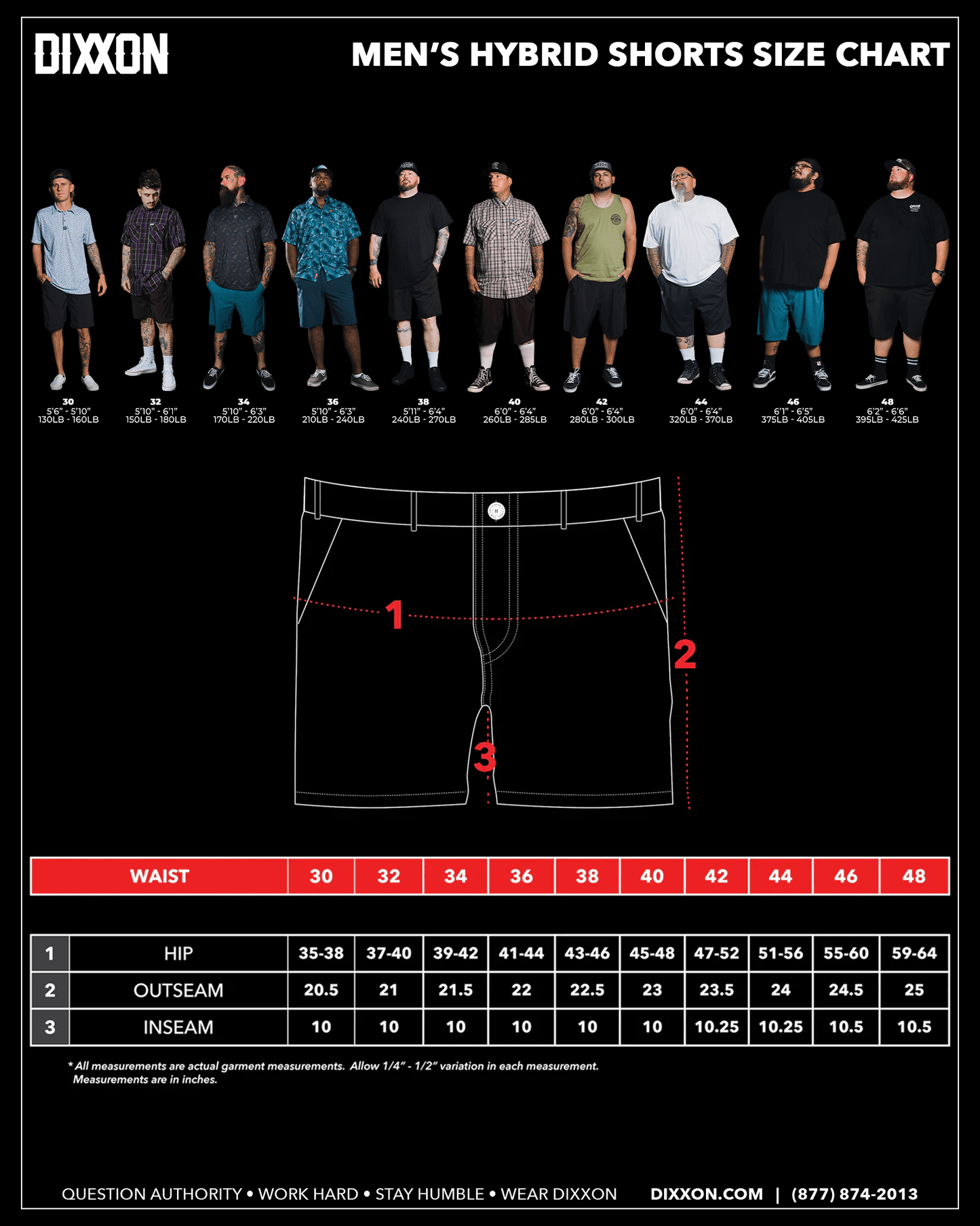 Hybrid Shorts - Gray